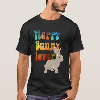 T-shirt Bunny Amoureux Pour Facilement Distrait Par Lapin