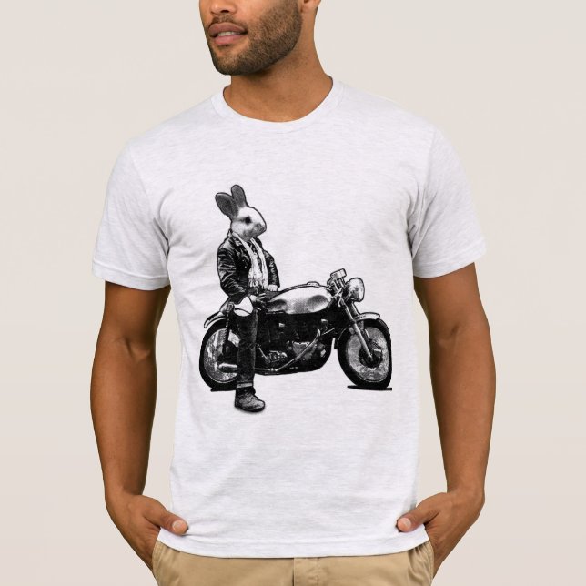 T-shirt Bunny Biker (Devant)