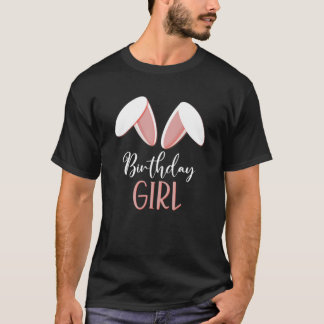 T-shirt Bunny Birthday Girl