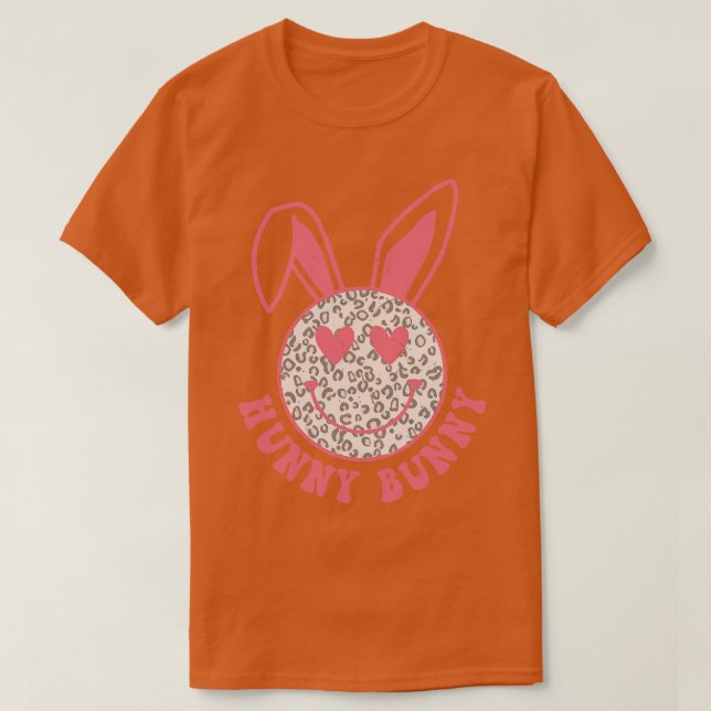 T-shirt Bunny Bunny Leopard Motif (Design devant)