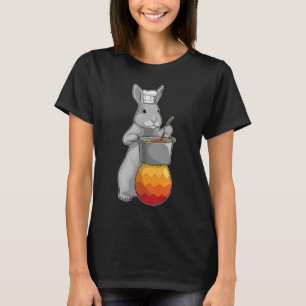 T-shirt Bunny Chef oeuf de Pâques de Pâques