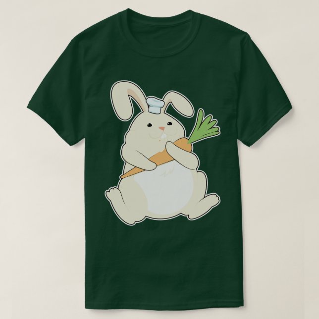 T-shirt Bunny comme Cuire avec de la pourriture (Design devant)