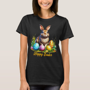 T-shirt Bunny de Pâques baroque
