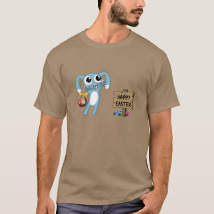 T-shirt Bunny de Pâques souhaite Joyeux Pâques