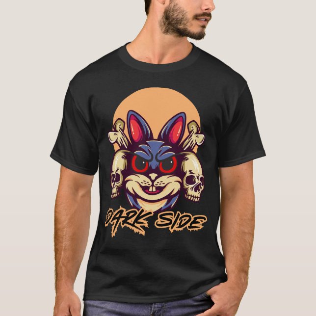 T-shirt Bunny du côté foncé : Le charme des ténèbres (Devant)