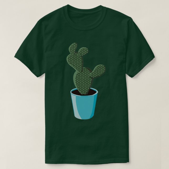 T-shirt Bunny Ears Cactus (Design devant)