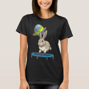 T-shirt Bunny Easter oeuf de Pâques Trampoline