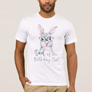 T-shirt Bunny fête d'anniversaire papa de l'anniversaire