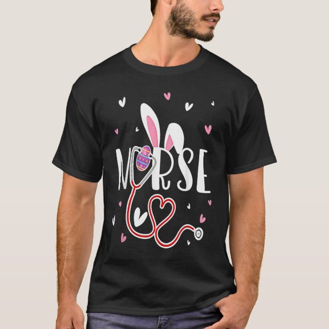 T-shirt Bunny  for Dad Nurse Doctor (Devant)