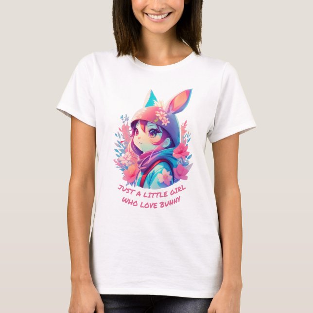 T-shirt Bunny Girl (Devant)