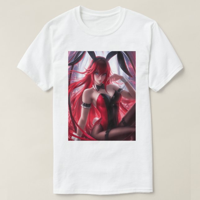 T-shirt Bunny Girl Rias V2 84 (Design devant)