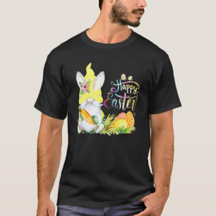 T-shirt Bunny Gnome Rabbit Chasse aux oeufs Joyeux jour de