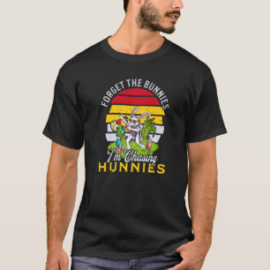 T-shirt Bunny Graphic Oublie les lapins que je chasse Hunn