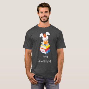 T-shirt Bunny Grey de l'école familiale