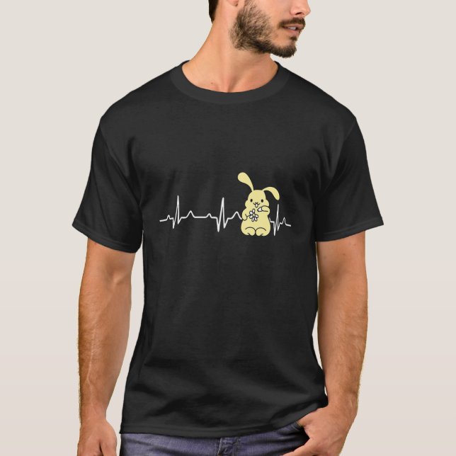 T-shirt Bunny Hearbeat Rabbit (Devant)