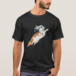 T-shirt Bunny Hero japonais Ninja mou Rabbit