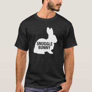 T-shirt Bunny Lapin Snuggle Fun Jolie nouveauté T shirt