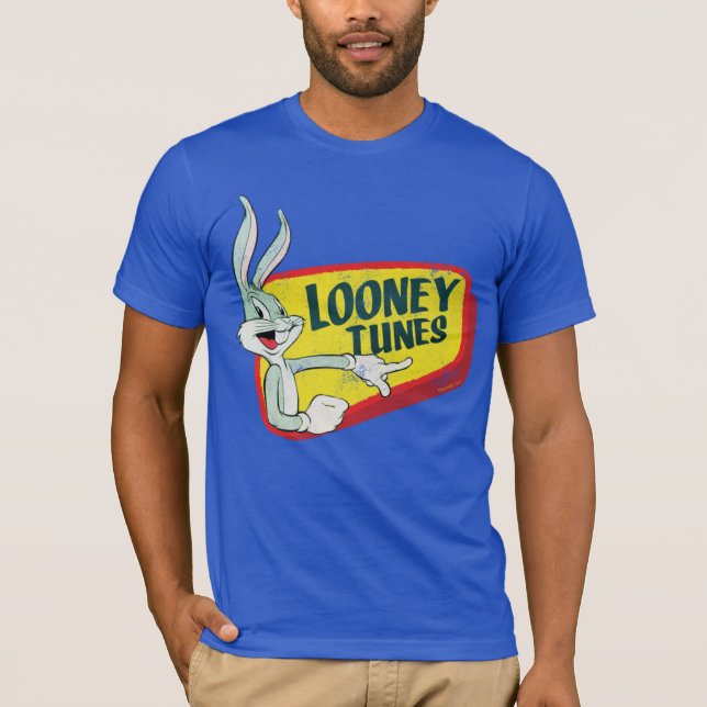 T-shirt BUNNY™ LOONEY TUNES™ Correctif rétro (Devant)