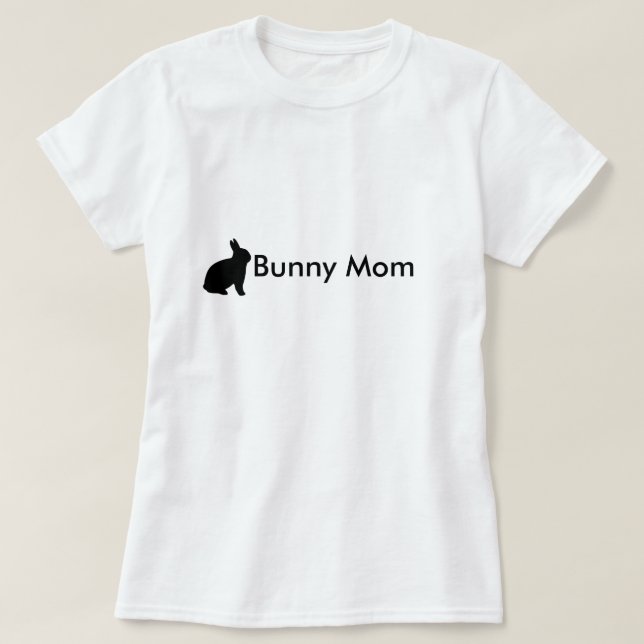T-shirt Bunny Maman Personnalisable (Design devant)