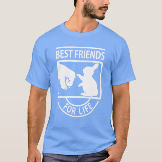 T-shirt Bunny Meilleurs Amis Pour La Vie Amis Amateurs De 