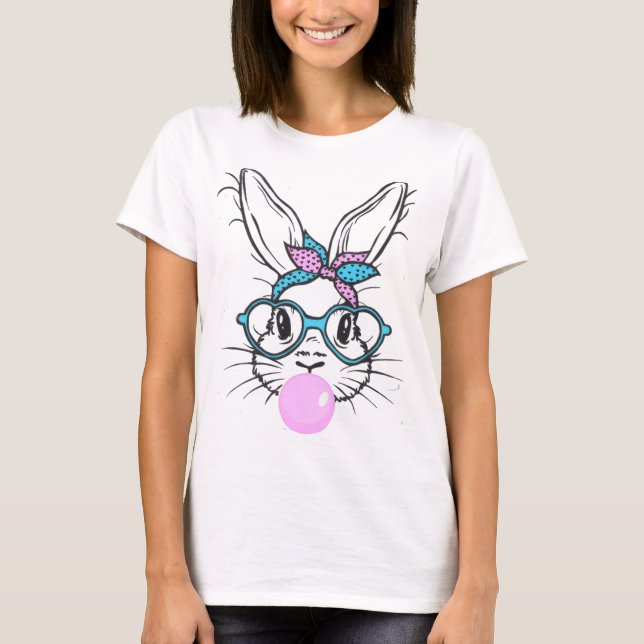 T-SHIRT BUNNY MISS (Devant)
