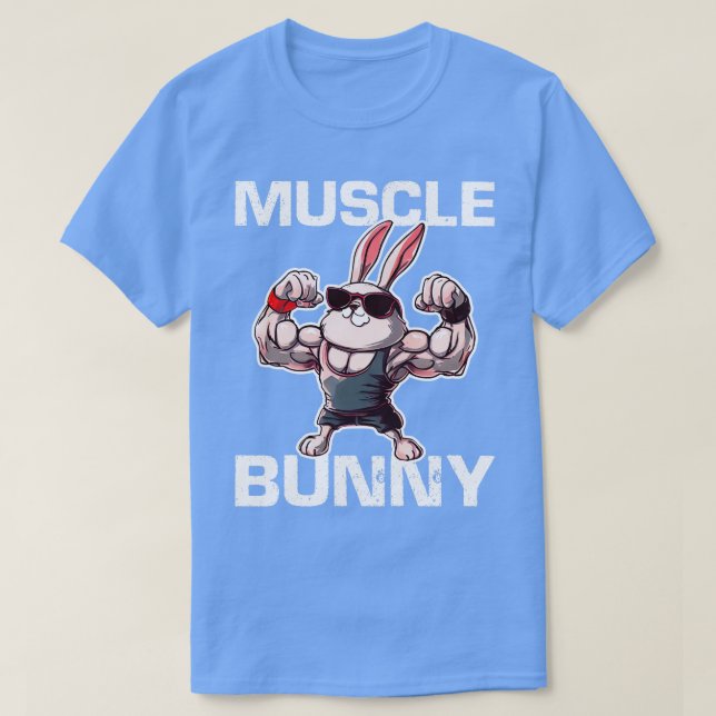 T-shirt Bunny Muscle (Design devant)