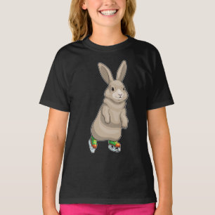 T-shirt Bunny Patinage sur glace Patins sur glace