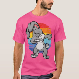 T-shirt Bunny Retro Vintage 60s les années 70 Sunset Rabbi