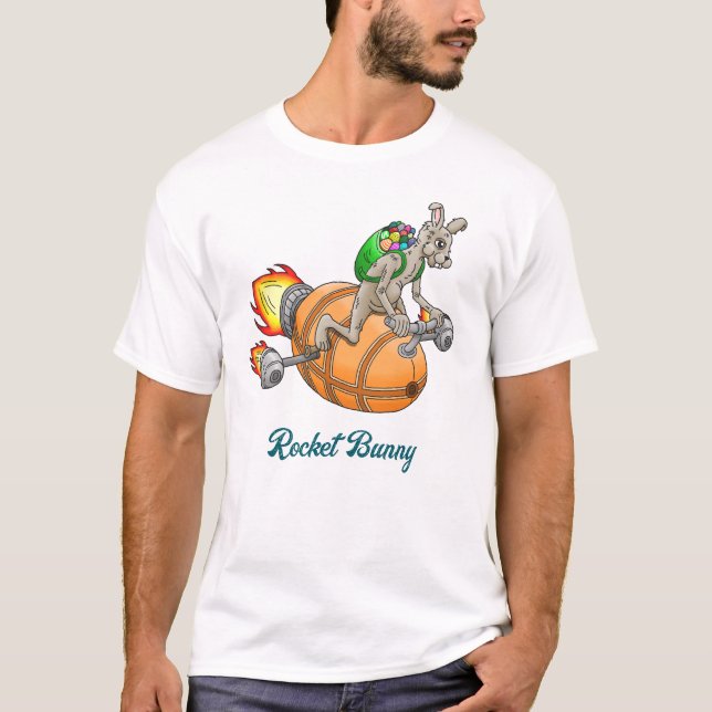 T-shirt Bunny Rocket (Devant)