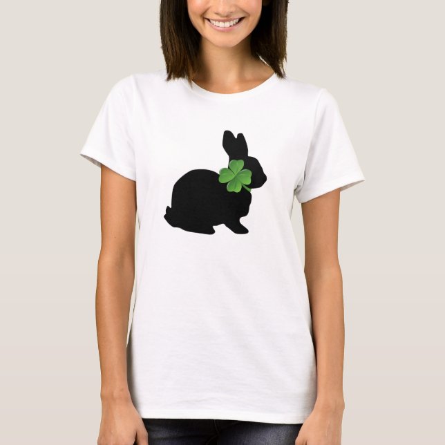 T-shirt Bunny shamrock (Devant)