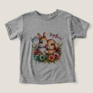 T-shirt Bunny Toddler - mignonne et confortable