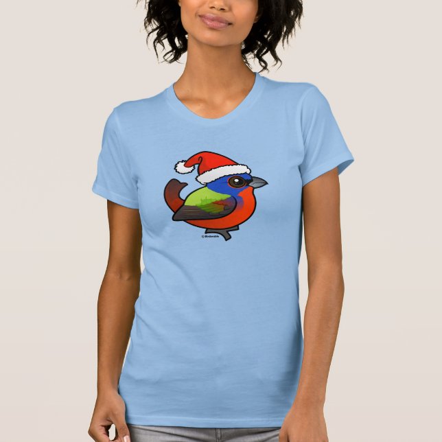 T-shirt Bunting peint père Noël (Devant)