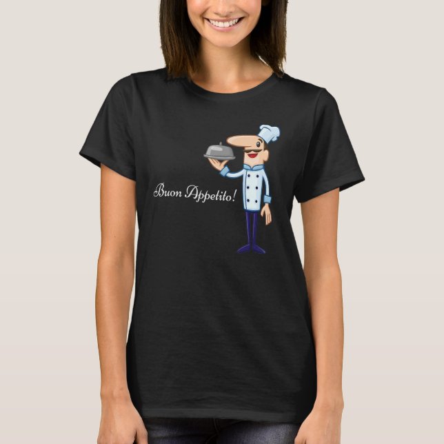 T-shirt Buon Appetito Fun Chef (Devant)
