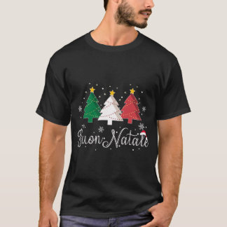 T-shirt Buon Natale Italien sapin de Noël - Noël
