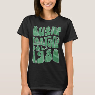 T-shirt Buona Fortuna Dal 1980 43 Anni Compleanno St Patri
