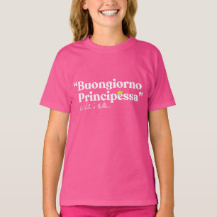 T-shirt Buongiorno Principessa