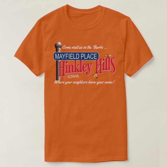 T-shirt Burbs Hinkley Hills (Design devant)