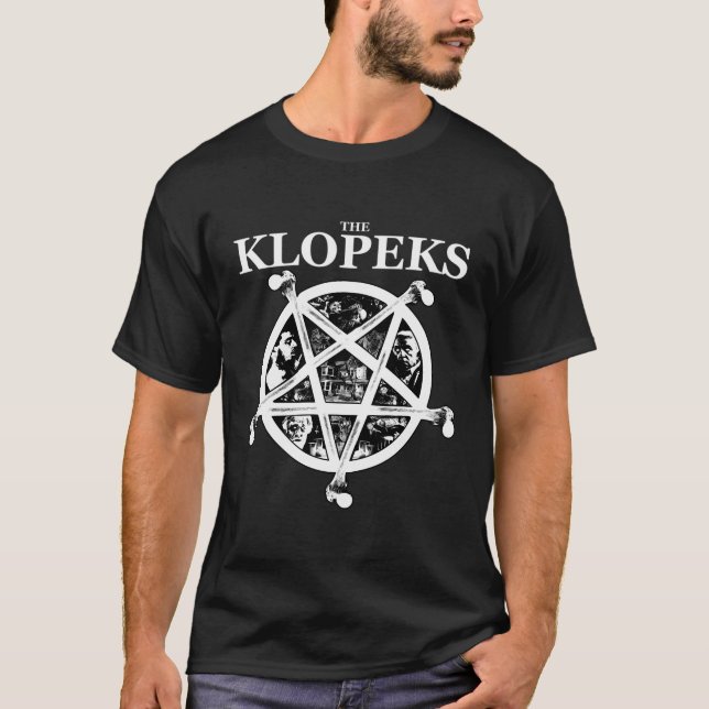 T-shirt Burbs The Klopeks Evil Family Portrait Movie (Devant)