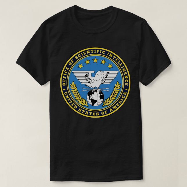 T-shirt Bureau du renseignement scientifique (Design devant)