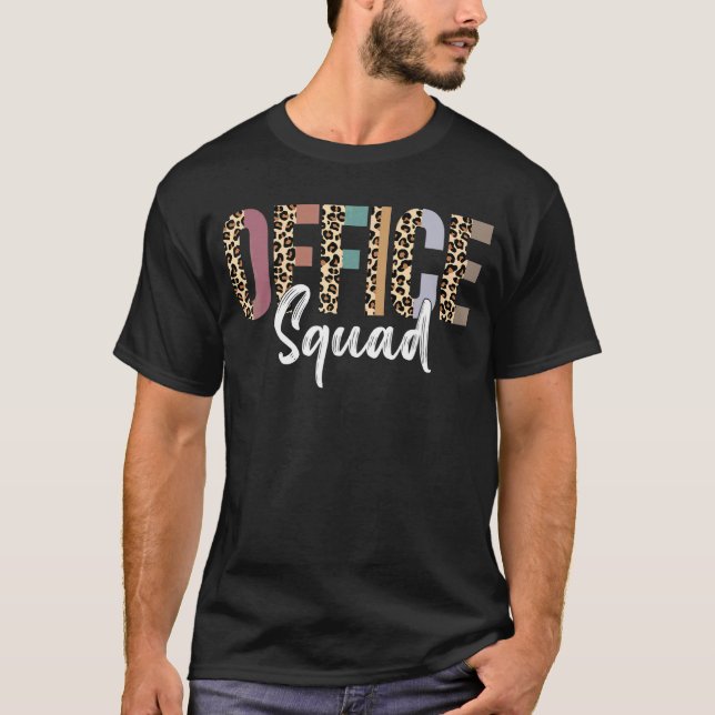 T-shirt Bureau Escadron adjoint administratif Seconde écol (Devant)