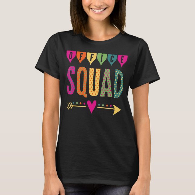 T-shirt Bureau Escadron adjoint administratif Secre scolai (Devant)