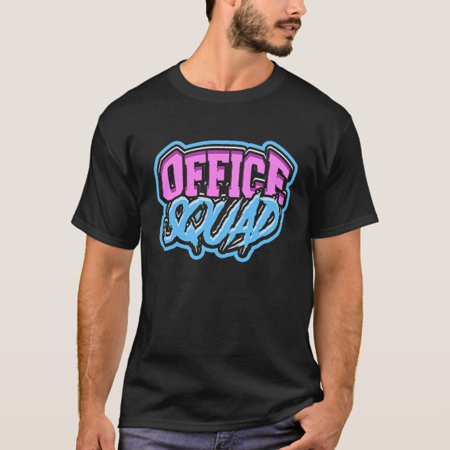 T-shirt Bureau Escadron Motivation Bureau Professeur de pl (Devant)