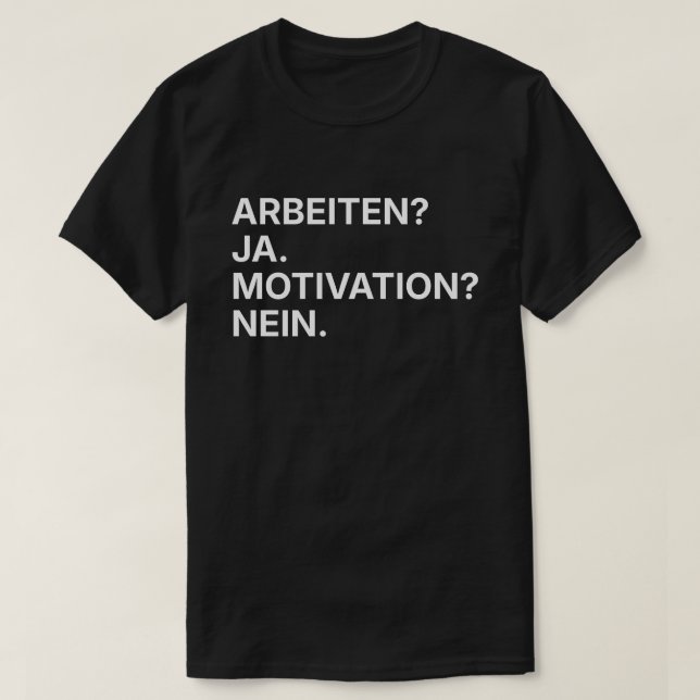 T-shirt Bureau honnête & Design d'humour de travail (Design devant)