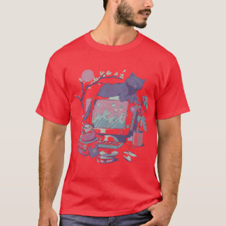 T-shirt Bureau japonais drôle drôle