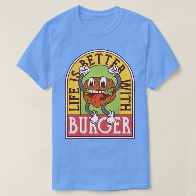 T-shirt Burger (Design devant)