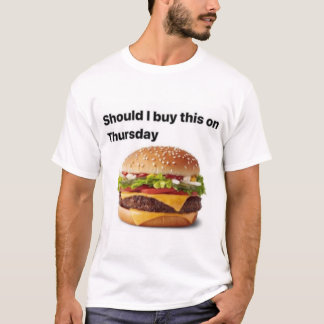 T-shirt burger