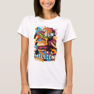 T-shirt BURGER Bun drôle dans un million de jeu de mot pou