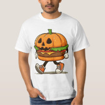 Burger Citrouille amusant - Halloween magique