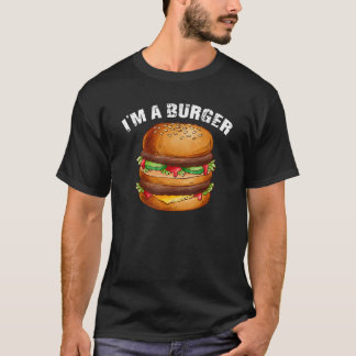 T-shirt Burger Day pour enfants costume scolaire Burger ad