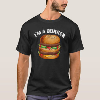 T-shirt Burger Day pour enfants costume scolaire Burger ad